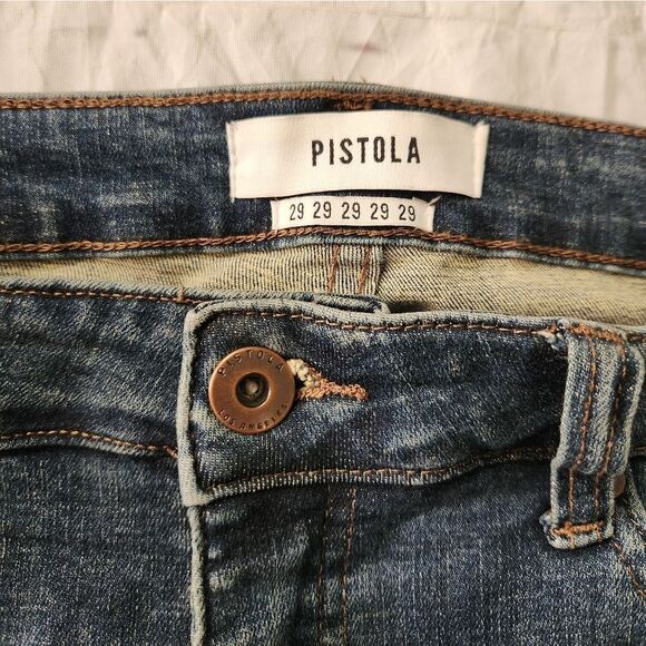 Pistola High Rise Skinny Jeans Size 29 - Picture 3 of 4